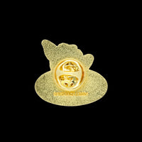 -RAYDBACK COFFEE COMPANY ANGEL PIN BADGE-