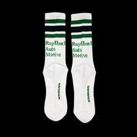 -RAYDBACK AUTO MOTIVE SOCKS- (GREEN)