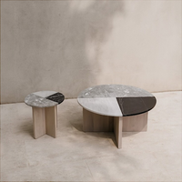 Marble coffee table