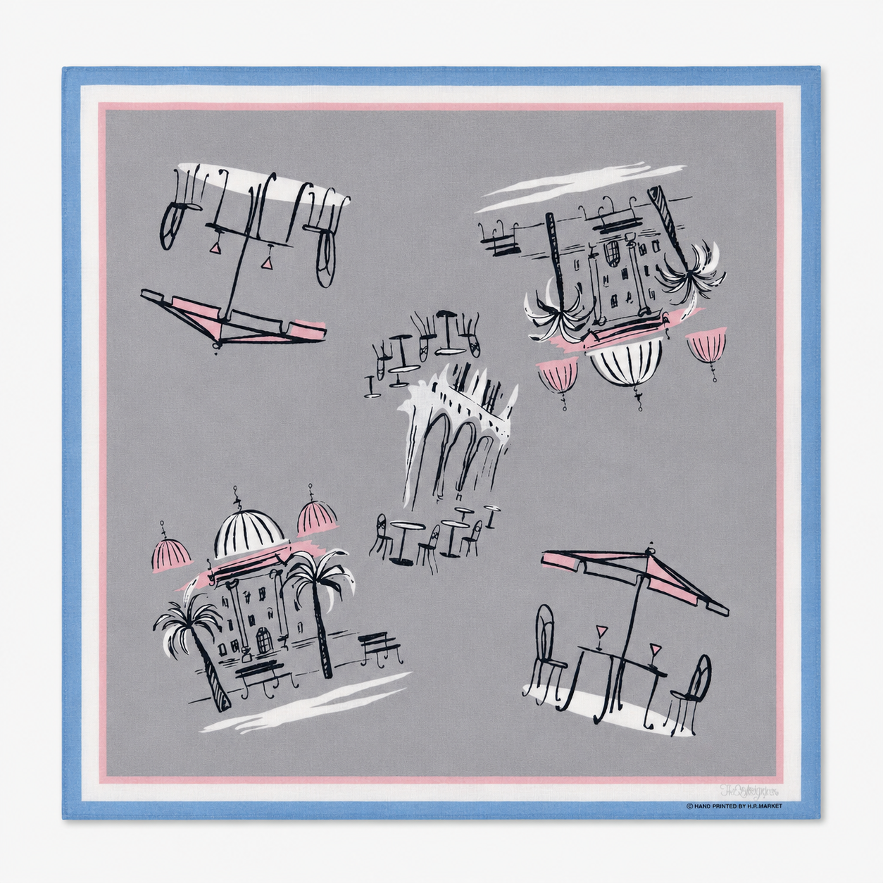 Café Sketch Bandana Gray｜The Stylist Japan – ENTown
