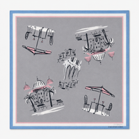 Café Sketch Bandana Gray|The Stylist Japan