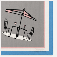 Café Sketch Bandana Gray|The Stylist Japan