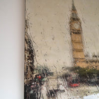 The Rain, London contemporary painting art