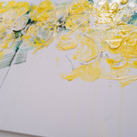 Flowers contemporary painting art