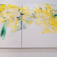 Flowers contemporary painting art