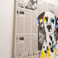 Dalmatian contemporary painting art