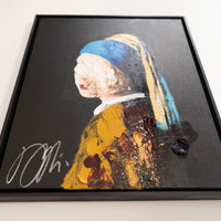 UNTITLED Portrait work (Girl with a pearl earring) contemporary painting art