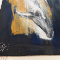 Whale contemporary painting art