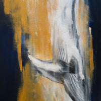 Whale contemporary painting art