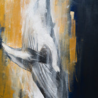Whale contemporary painting art