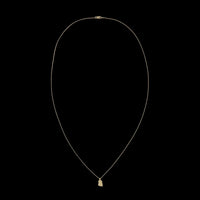 -JESUS 18K GOLD PENDANT- (DIAMOND EYES)