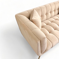 Eclipse sofa 3P LightKhaki
