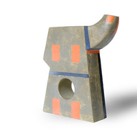 西日・Nishibi / 枯緑 x 夕柿(花瓶 / Vase)