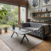 CONCRETE COFFEE TABLE FORK LEG