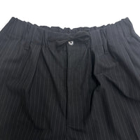 Sillage black&circular pants black stripe twill Set|OKUBO MEGANE
