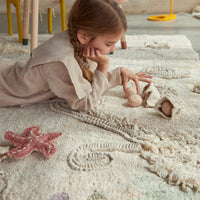 WASHABLE PLAY RUG SEABED