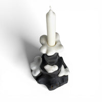 Cumulus Black Candle Holder
