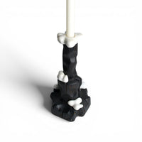 Cumulus Black Candle Holder