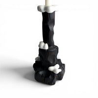 Cumulus Black Candle Holder