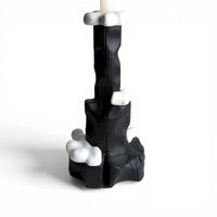 Cumulus Black Candle Holder