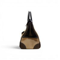 HERMÈS エルメス バーキン 25 カーゴ ムース (19) エコルセ (4C) トワルゴエラン スイフト シルバー金具 K刻印