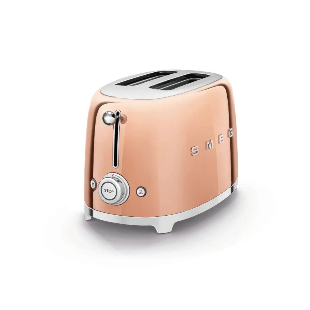 SMEG 50's レトロ トースター ローズゴールド – ENTown