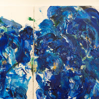 Flowers contemporary painting art