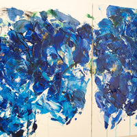 Flowers contemporary painting art