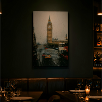 The Rain, London contemporary painting art