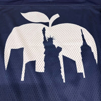 KITH NY TO THE WORLD BIG APPLE MALIK LONG SLEEVE MESH JERSEY|OKUBO MEGANE