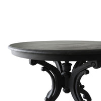 OBSIDIAN ROUND TABLE