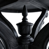 OBSIDIAN ROUND TABLE