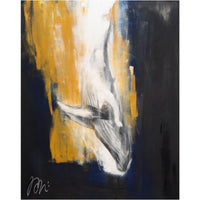 Whale contemporary painting art