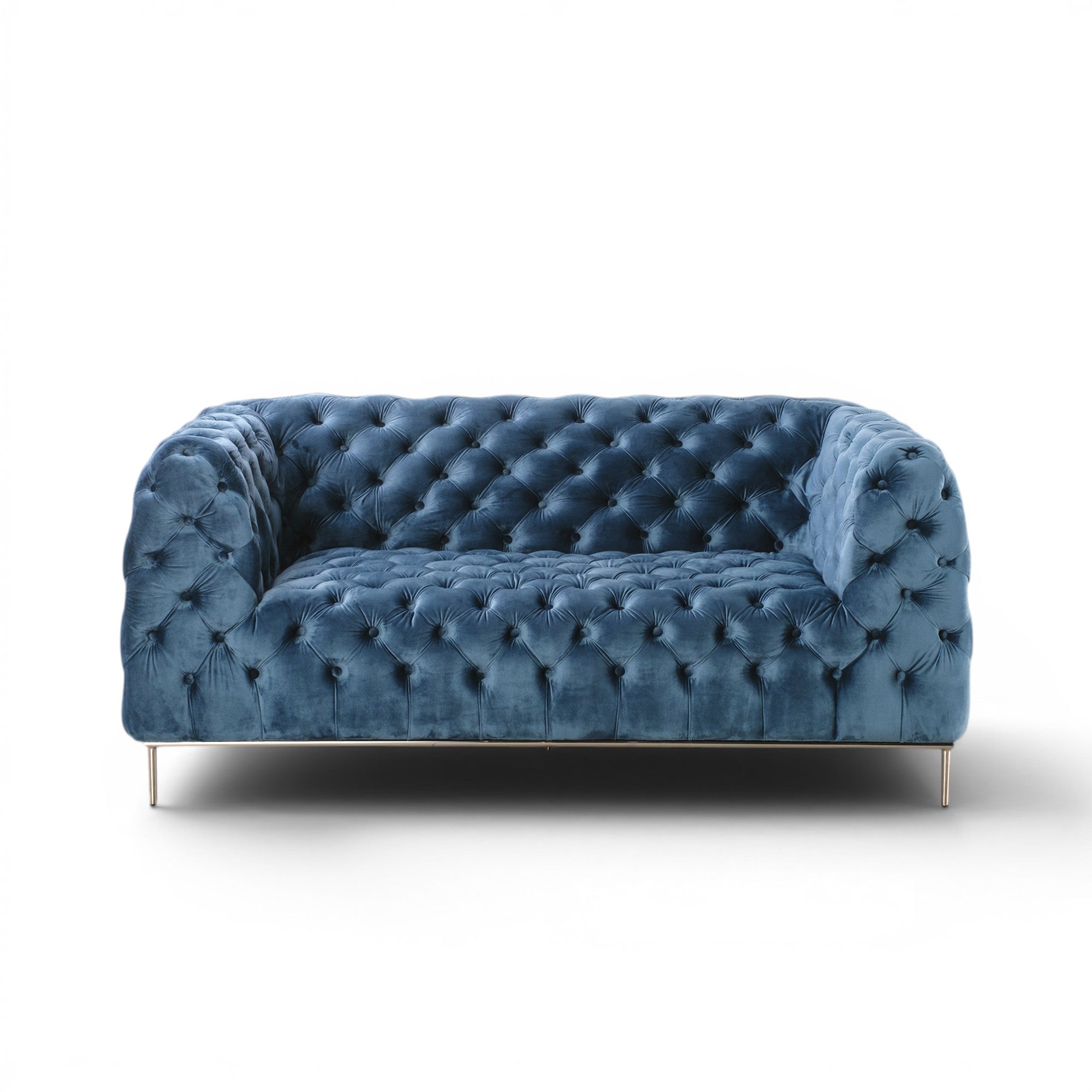 ent furniture mafia sofa ベルベット 2人掛けソファ 2人掛け ラグジュアリーソファ マリブブルー｜ベルベット調