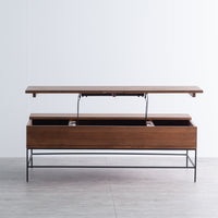 オーク材 コーヒーテーブル 収納タイプ_04