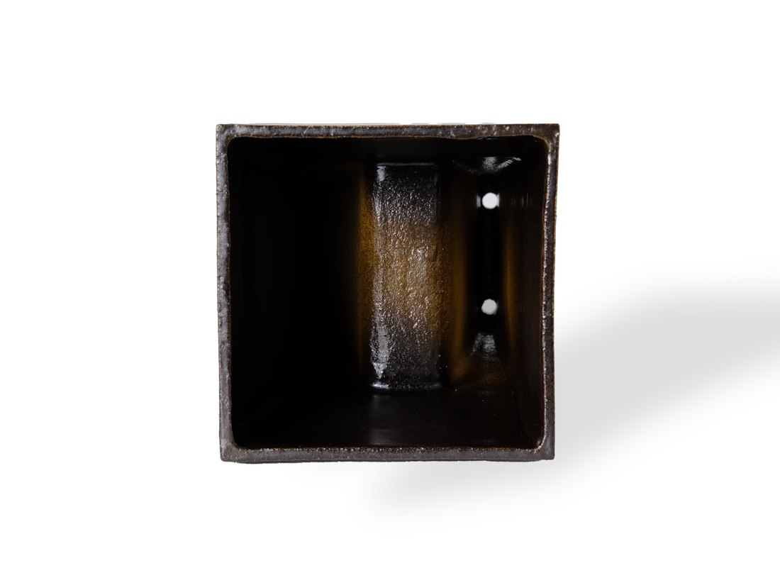 霽月・Seigetsu / グラファイトブラック（植木鉢 / Plant pot）