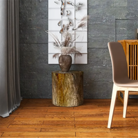 RUSTIC LOG STOOL/TABLE