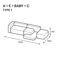 【展示現品】TIMELESS BABY SOFA