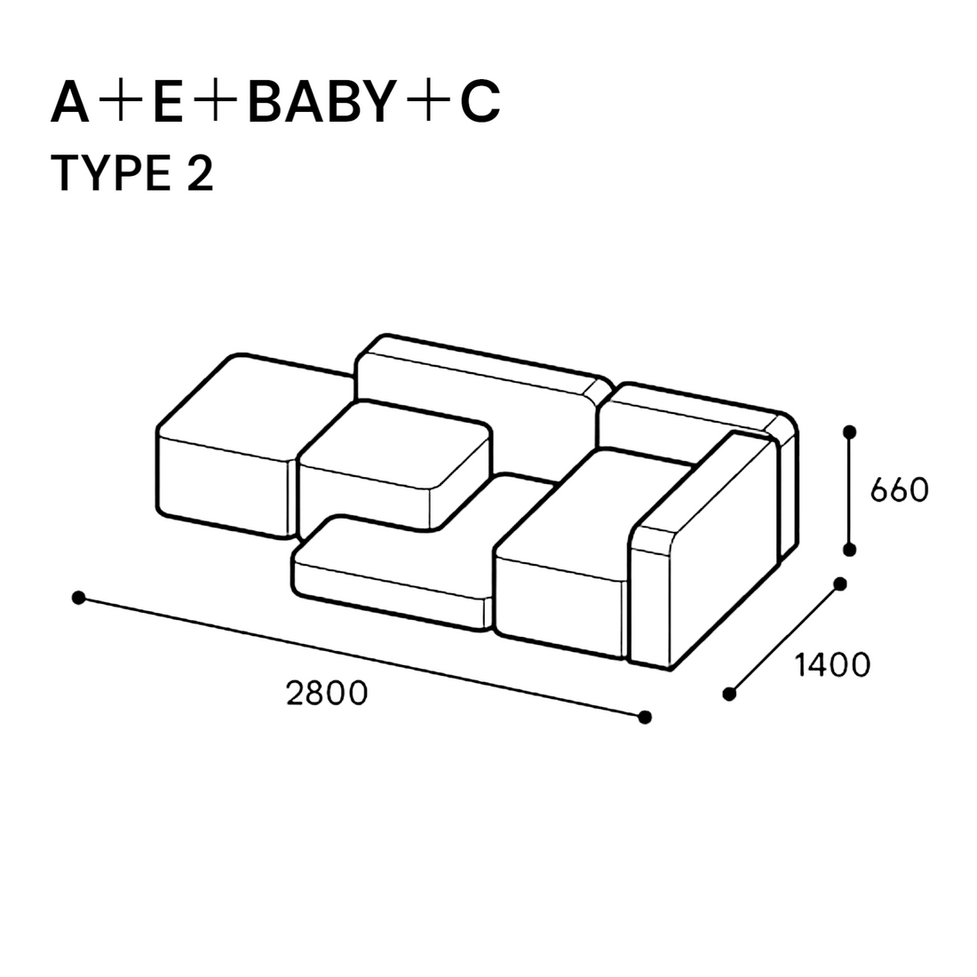 【展示現品】TIMELESS BABY SOFA