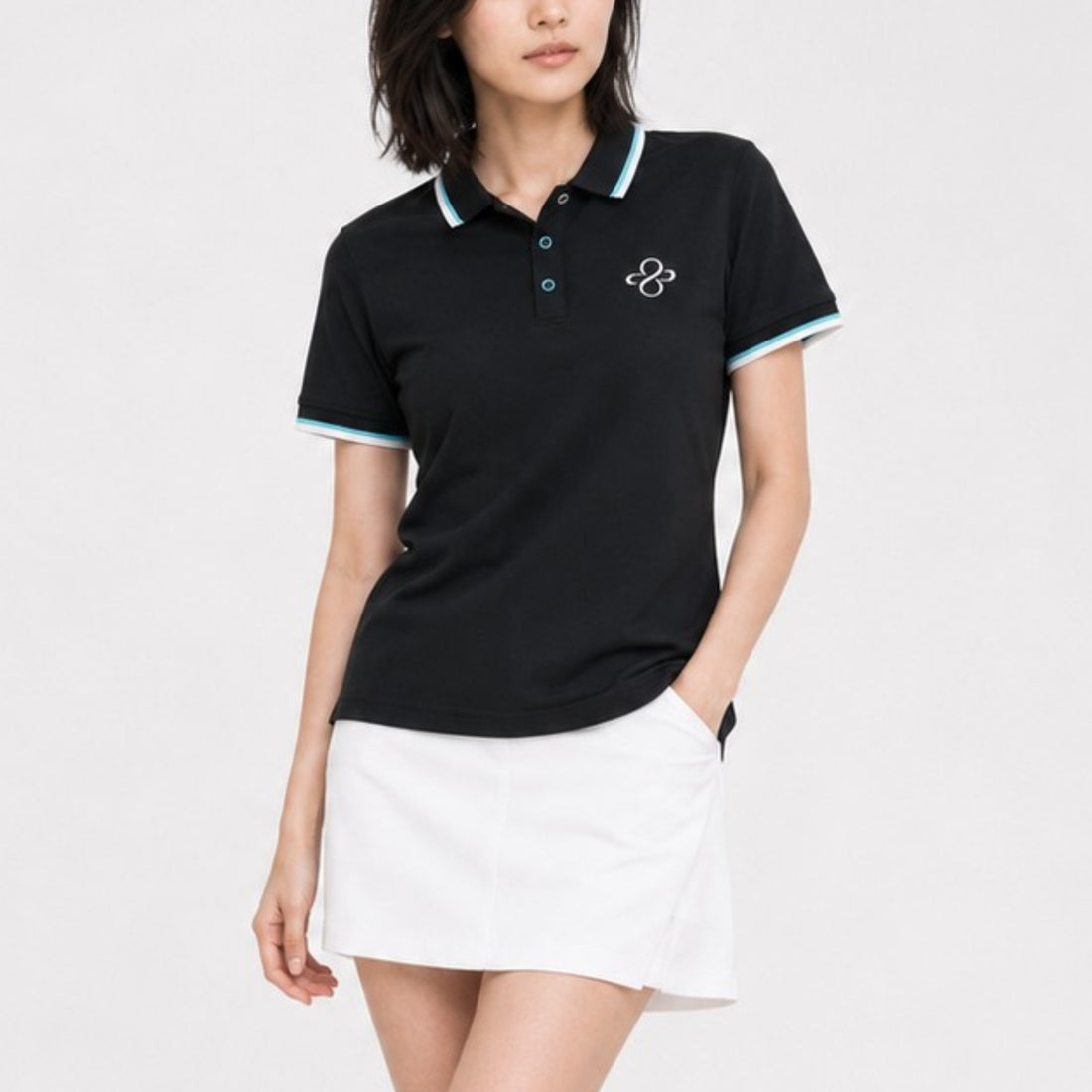 DIOIO Line Collar Golf Polo