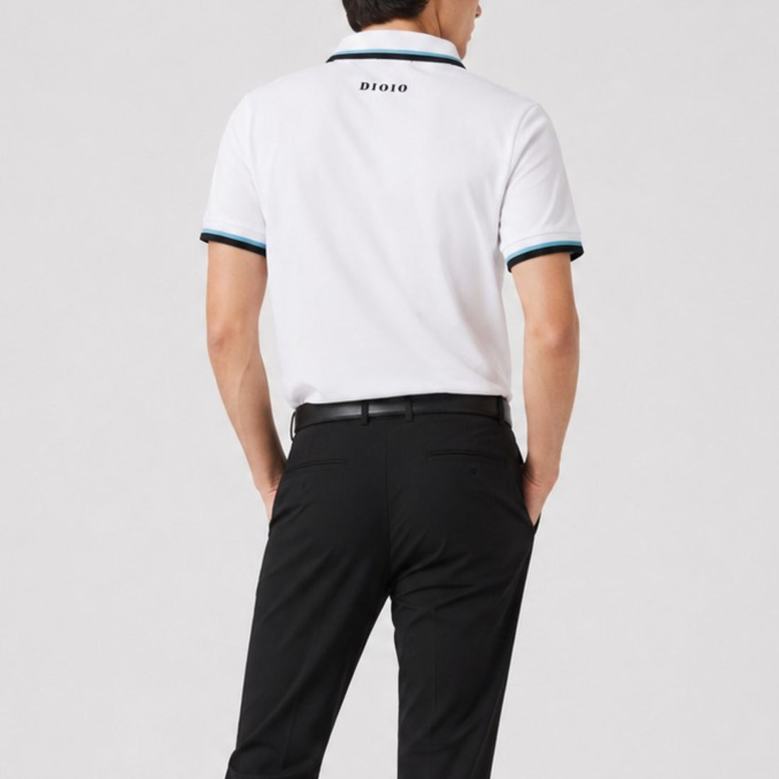DIOIO Line Collar Golf Polo