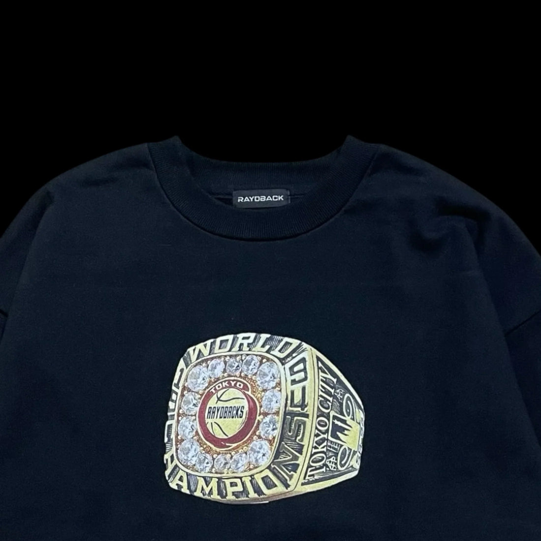 -TOKYO RAYDBACKS CHAMPION RING SWEAT-