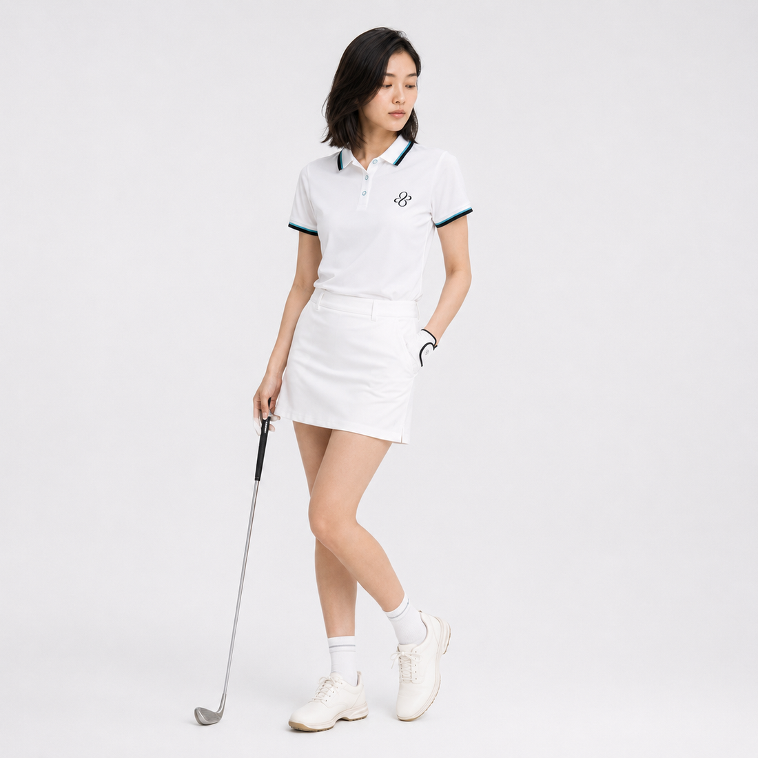 DIOIO Line Collar Golf Polo