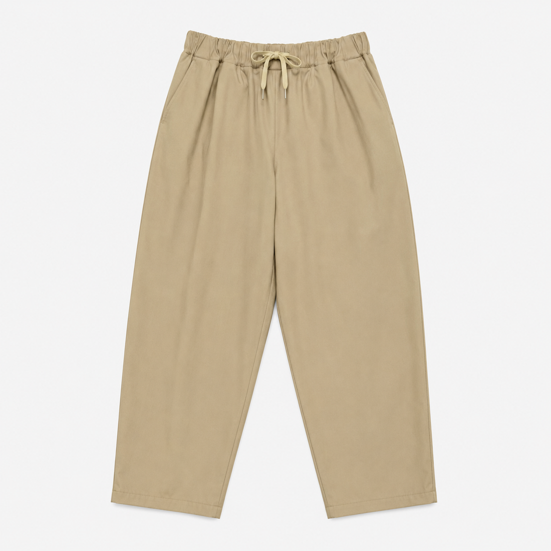 Sillage blazer&circular pants beige twill Set｜OKUBO MEGANE