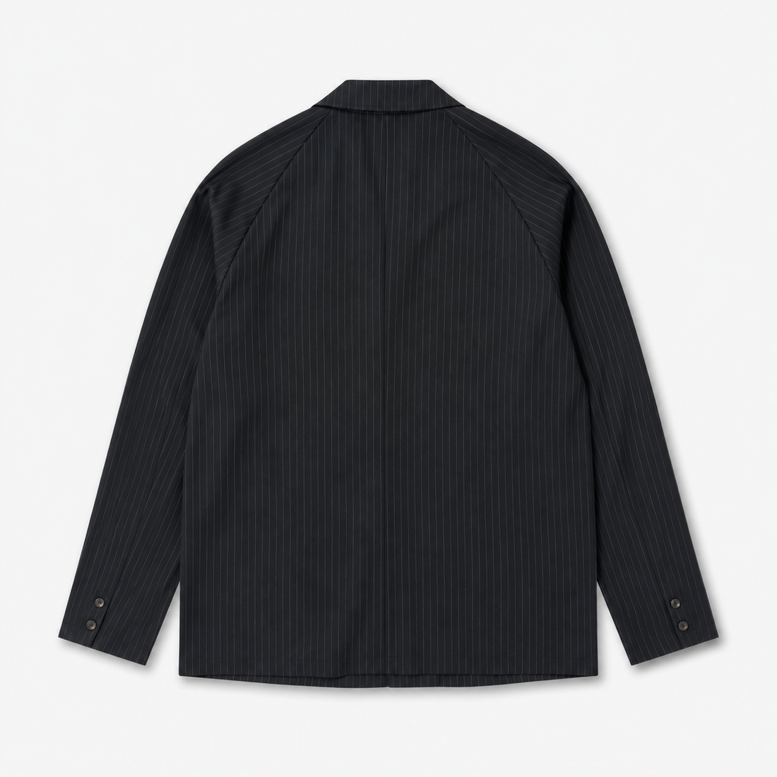 Sillage black&circular pants black stripe twill Set｜OKUBO MEGANE