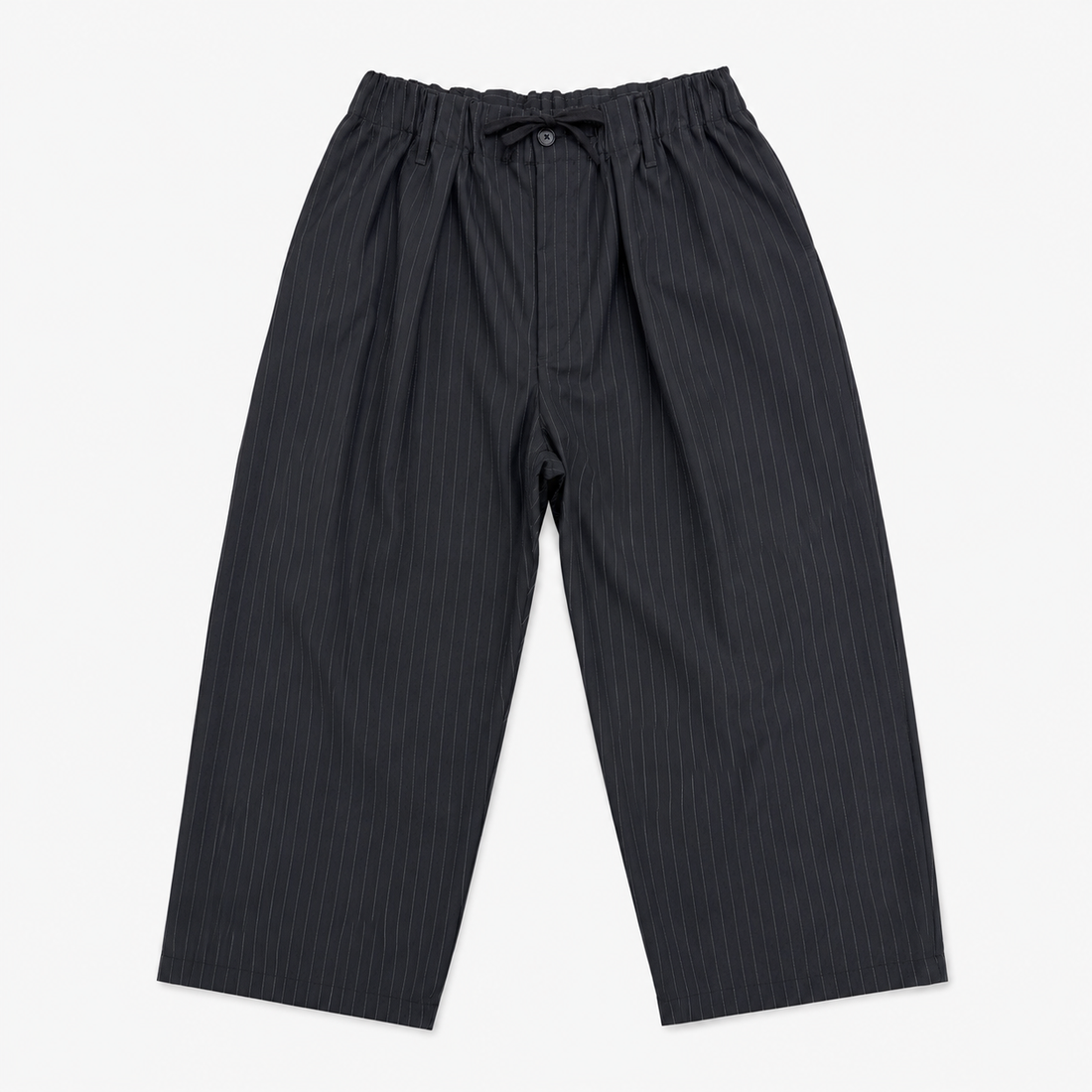 Sillage black&circular pants black stripe twill Set｜OKUBO MEGANE