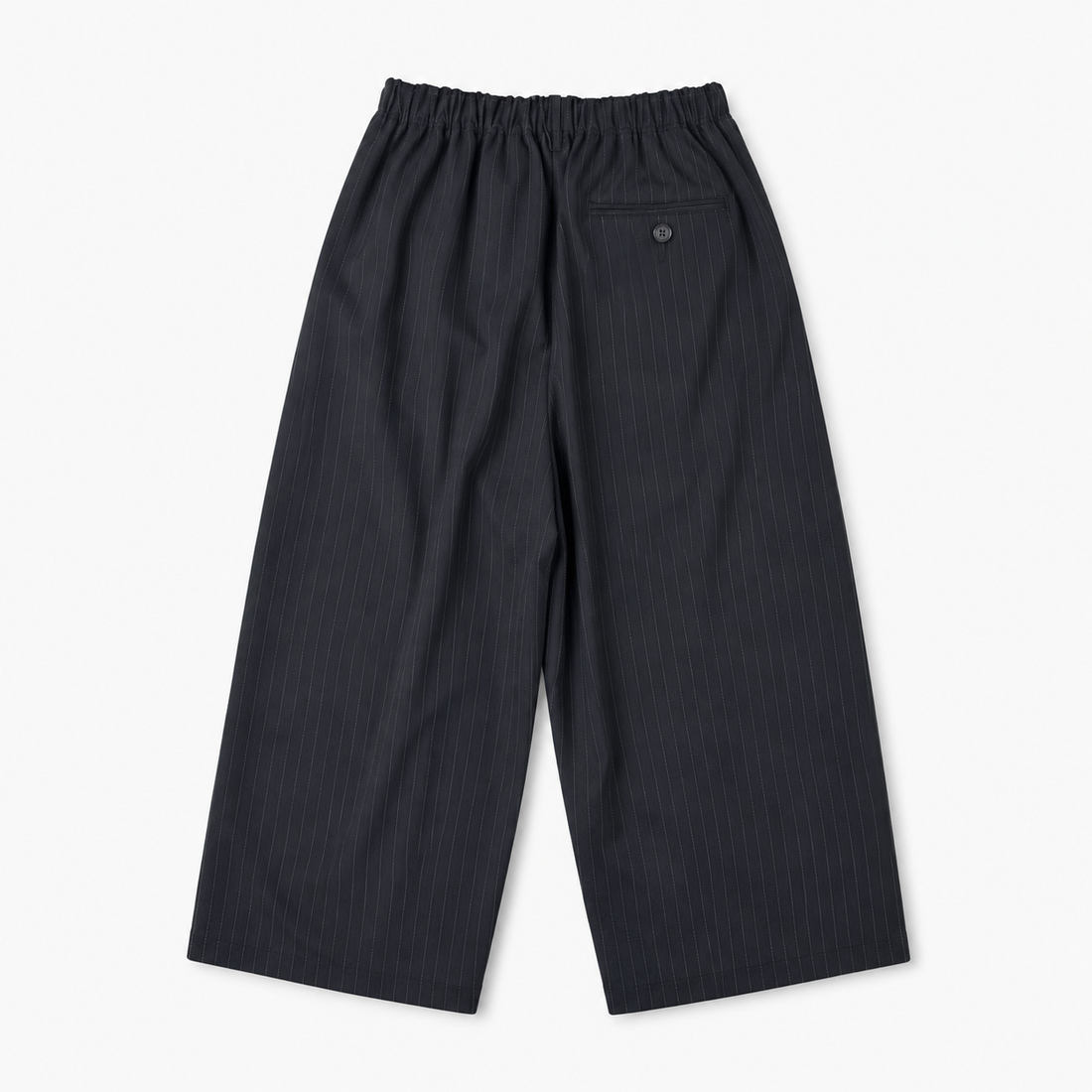 Sillage black&circular pants black stripe twill Set｜OKUBO MEGANE