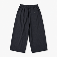 Sillage black&circular pants black stripe twill Set｜OKUBO MEGANE