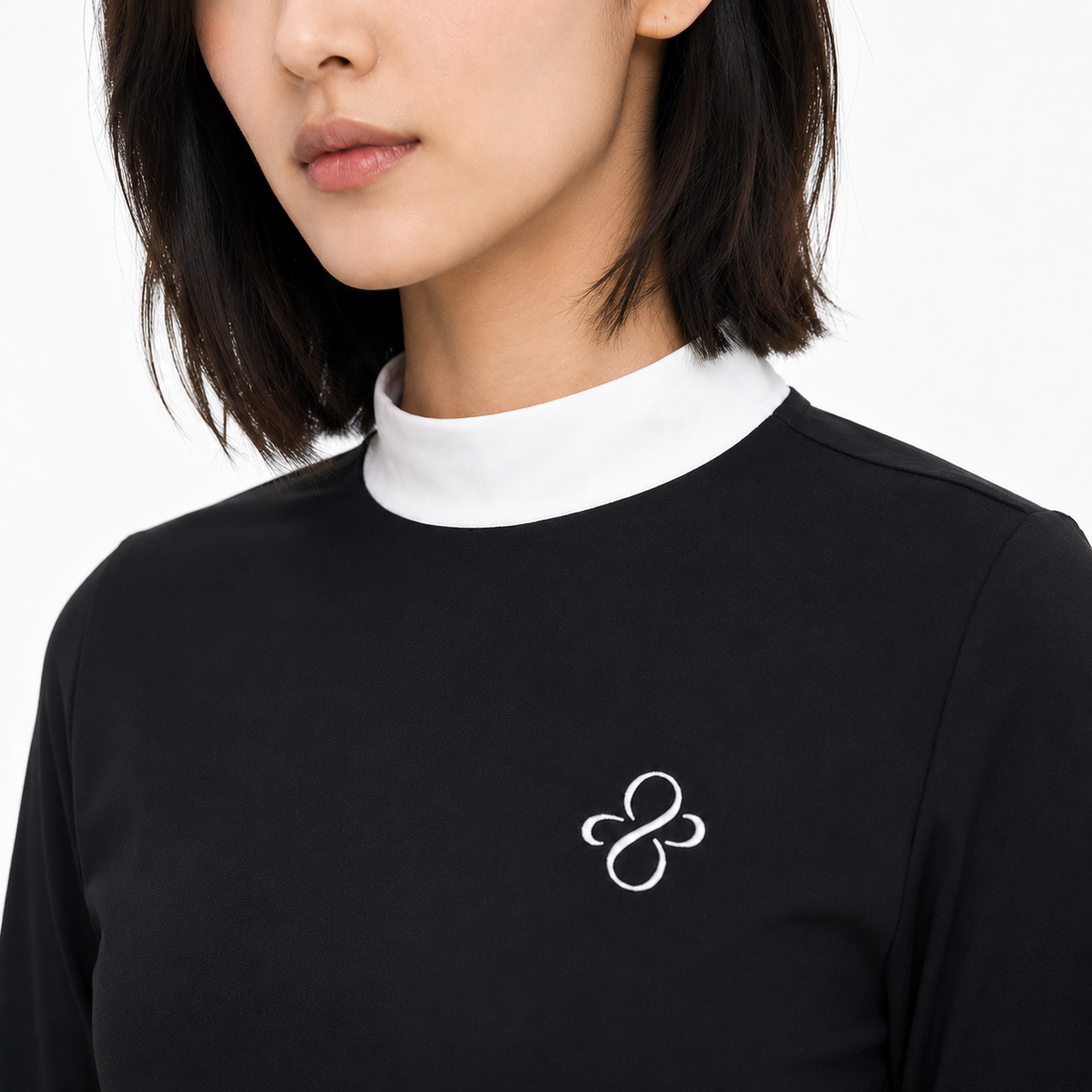DIOIO Mock Neck Golf Top