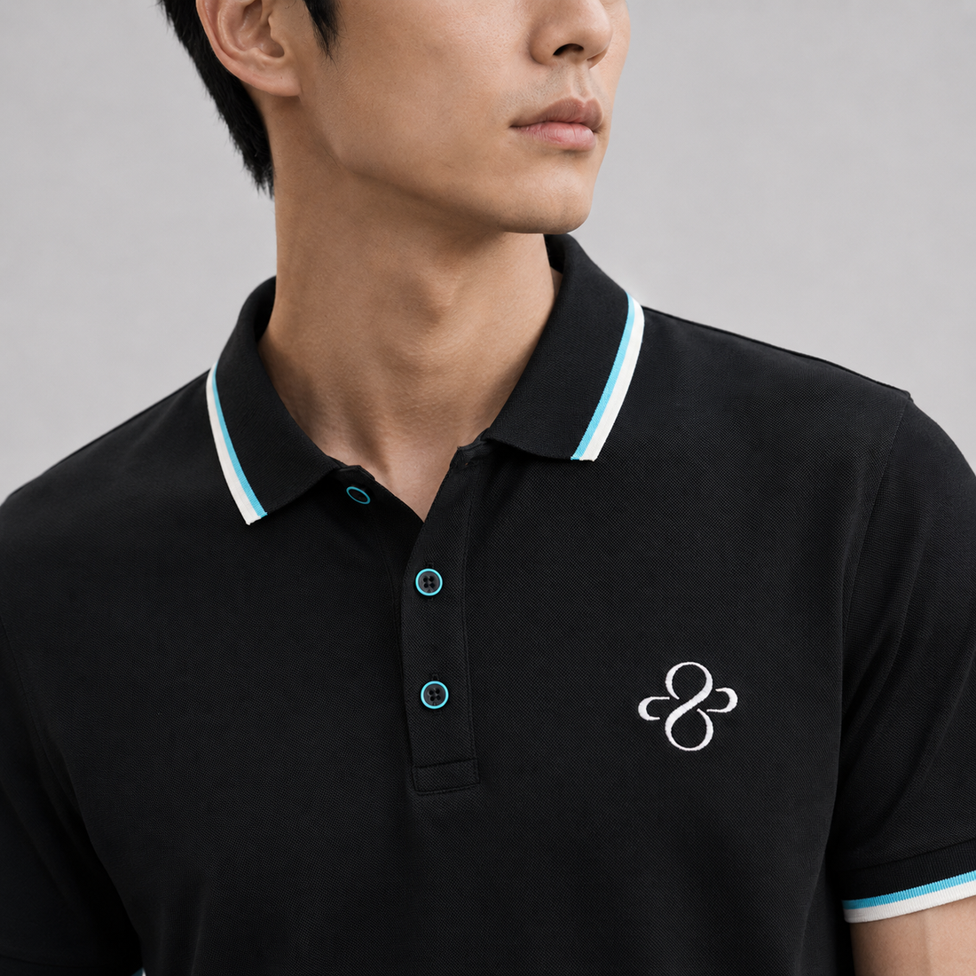 DIOIO Line Collar Golf Polo
